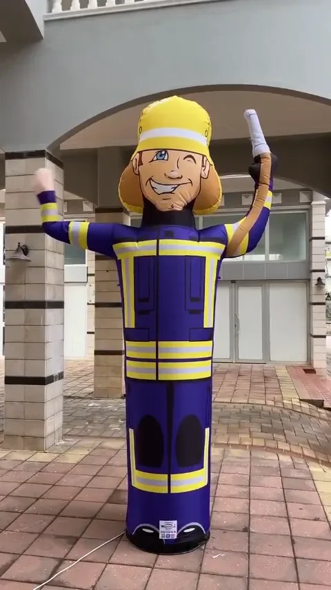 Feuerwehrmann-Figur — Gebrandete Mitarbeiterfigur