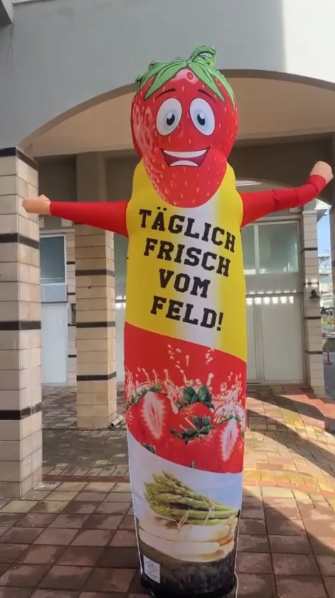 Frische Tomaten-Maskottchen — Produktbezogenes Spezialmaskottchen