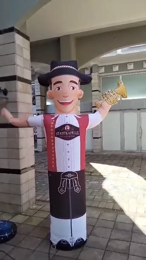 Stadtkapelle Musikerfigur — Eventorientierte Charakterfigur